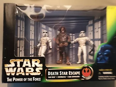 Buy DEATH STAR ESCAPE Kenner  STAR WARS POTF Power Of The Force New Sealed Misb • 19.99£