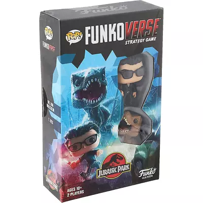 Buy Funko POP Funkoverse Jurassic Park 101 Expandalone Dr Ian Malcolm & T Rex Game • 11.99£