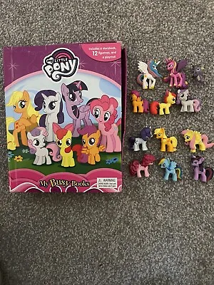 Buy Vintage G4 My Little Pony Busy Book Complete With Mat And 12 Figures • 10£