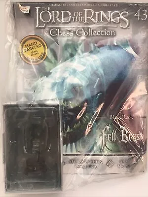 Buy Eaglemoss Fell Beast 43 Lord Of The Rings LOTR CHESS COLLECTION FIGURE MAGAZINE • 9.99£