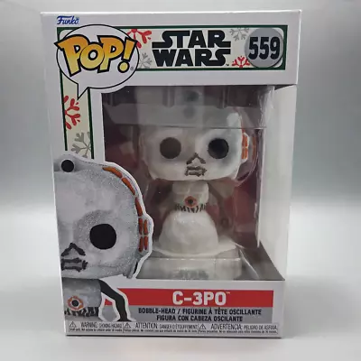 Buy #559 C-3PO Christmas Winter Snowman Holiday Star Wars Funko Pop • 13.99£