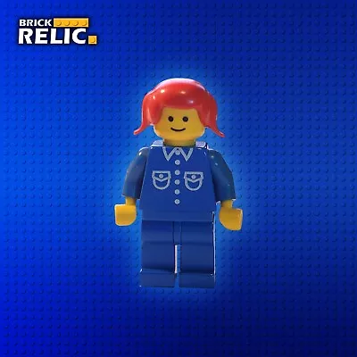 Buy Lego Train Minifigure Red Hair Pigtail Town Vintage 7824 12v / 4.5v • 6.99£
