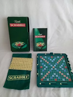 Buy Travel Scrabble  Pocket Board Game Magnetic Tiles Hard Case Tiles Sealed • 19.99£