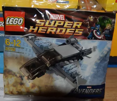 Buy LEGO Marvel Super Heroes: Quinjet (30162) AVENGERS BRAND NEW SEALED • 2£