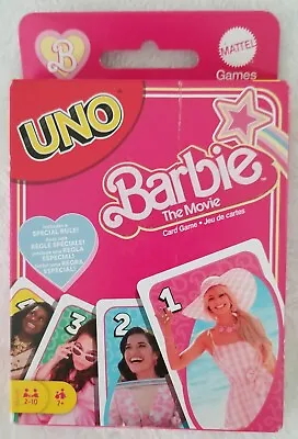 Buy 💗 ​UNO Barbie The Movie Card Game~Inspired By The Movie For Family Game Night • 12.50£