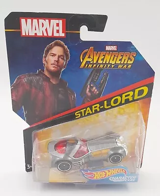 Buy Hot Wheels Star-Lord Avengers Infinity War 1/64 Scale Character Car Marvel 2017 • 17.99£