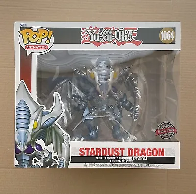 Buy Funko Pop Yu-Gi-Oh! Stardust Dragon 6  #1064 + Free Protector • 29.99£