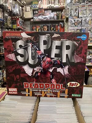 Buy Kotobukiya - Marvel Now Super Deadpool 1/6 Artfx Statue Official • 145£