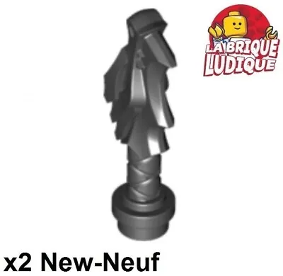 Buy LEGO 2x Weapon Sword Hilt Sleeve Sword Sabre Head Dragon Head Black 36017 • 2.11£