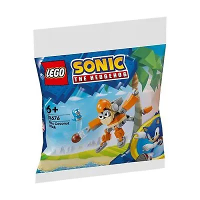 Buy LEGO Sonic The Hedgehog Kiki's Coconut Attack Polybag Set 30676 • 7.45£