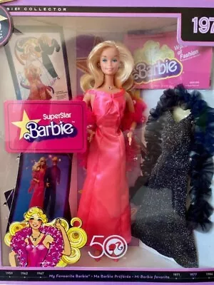 Buy 1977 Barbie Superstar 50th Anniversary Celebration Double Outfit Set #N4978 NRFB • 204.70£