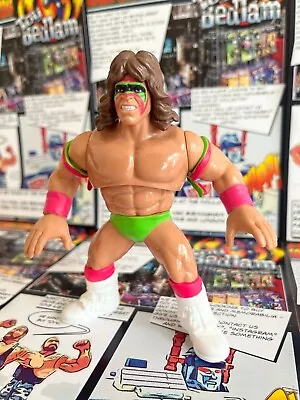 Buy WWE/WWF Ultimate Warrior  Mattel Retro Series 1 2018 Hasbro Style • 15£