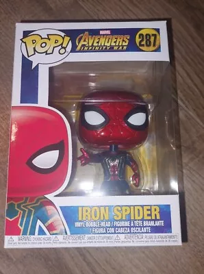 Buy FUNKO POP! Marvel Avengers Infinity War: 287#Iron Spider • 12.99£
