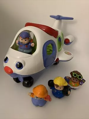 Buy Fisher Price 2005 Little People Plane With 4 Figures • 18£