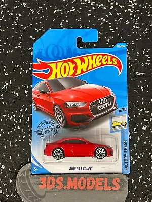 Buy AUDI SPORT RS5 COUPE RED LONG CARD Hot Wheels 1:64 **COMBINE POSTAGE** • 3.95£
