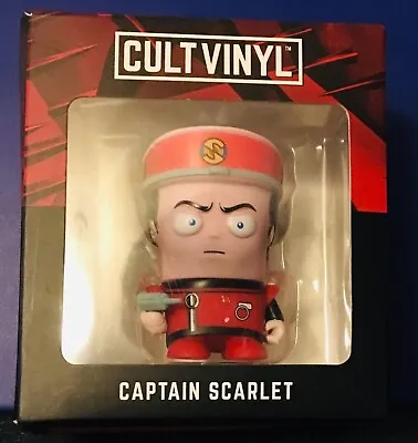 Buy Captain Scarlet Cult Vinyl Figure. New & Sealed  • 12£