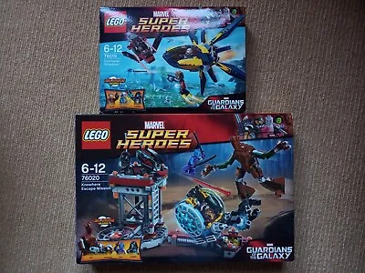 Buy Bundle LEGO Marvel Super Heroes : Guardians Of The Galaxy 76019 76020 • 60£
