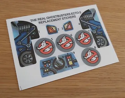 Buy Ghostbuster Ecto 2 -  Replacement Stickers  • 5.50£