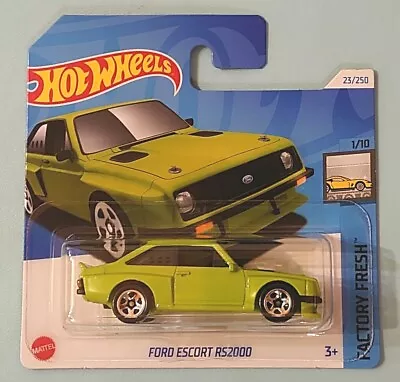 Buy Hot Wheels. Ford Escort RS2000. New Collectable Toy Model Car. Factory Fresh. • 5£