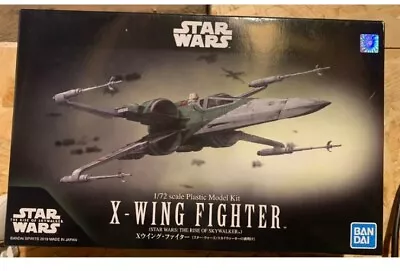 Buy Star Wars 1/72 Rise Of Skywalker T-70  X-Wing Fighter Bandai Model Kit Green  • 59.99£