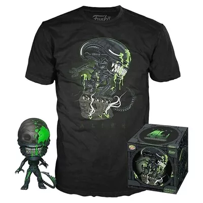 Buy Alien Bloody Pop+t Shirt Medium Exclusive Funko Pop Movies Aliens Pre Order • 56.99£
