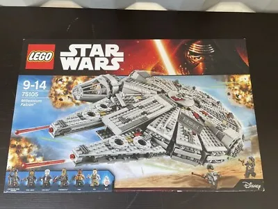 Buy LEGO Star Wars Millennium Falcon 75105 Building Kit 1330 Pcs Retired Set JPN NEW • 222.60£