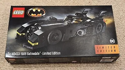 Buy LEGO 40433 1989 Batmobile Limited Edition DC Comics Super Heroes New & Sealed • 99.95£