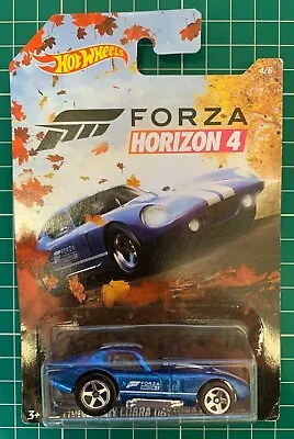 Buy Hot Wheels Shelby Cobra Daytona Coupe Blue Forza Horizon 4 New And Unopened • 19.99£