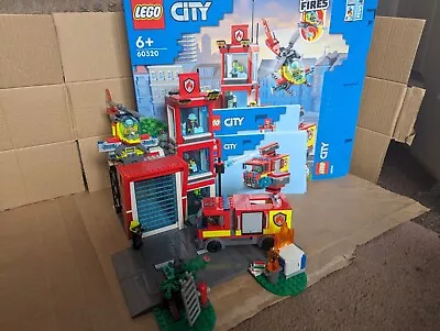 Buy Lego City 60320 Fire Station With Box And Instructions  • 25.99£