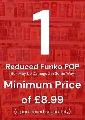 Buy Funko POP Mystery Box - 1 Damaged Box Funko POP With Protector • 7.99£