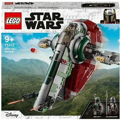 Buy LEGO Star Wars Boba Fett's Starship - Slave 1 (75312) New Sealed • 37£