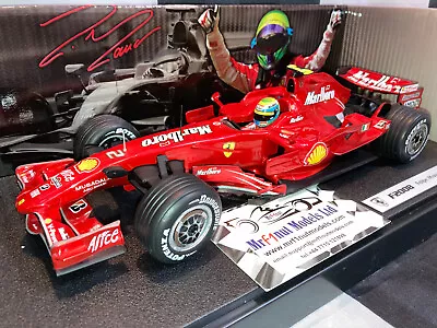 Buy 1:18 Hotwheels M0549 Felipe Massa Ferrari F2008 #2  2008 • 129.99£
