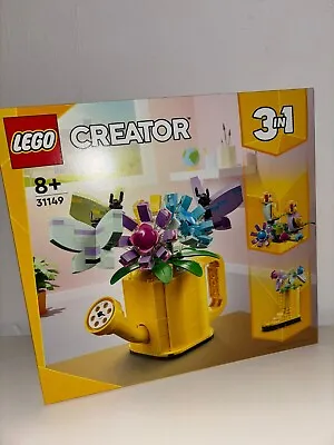 Buy LEGO CREATOR: Flowers In Watering Can (31149) Age 8+ Brand New • 12£