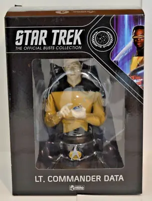 Buy Eaglemoss Star Trek Official Bust Collection #4 Lt Commander Data New In Box • 39.99£