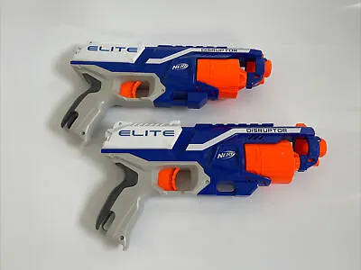 Buy Disruptor N-Strike Elite Air Powered Soft Dart Nerf Gun Bundle Of 2 • 13.99£