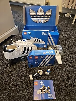 Buy LEGO ICONS, Adidas Superstar 10282 + Mini Trainer And Figure.  • 50£