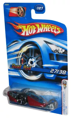 Buy Hot Wheels 2006 First Editions 27/38 Red Quad Rod Toy Car #027 • 10.93£