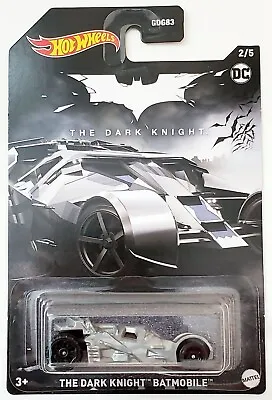 Buy Hot Wheels Batman Die-cast Car The Dark Knight Batmobile 1:64 Scale Mattel • 7.99£