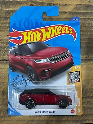 Buy Hot Wheels Range Rover Velar Red Long Card BLISTER [Combine P&P] • 11.75£