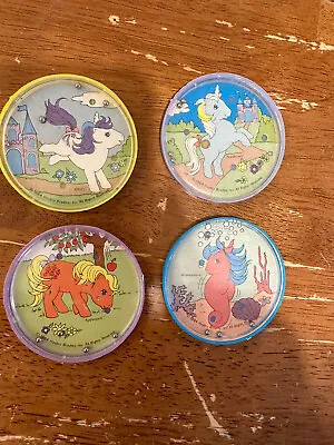 Buy Lot Of 4 Vintage 1984 My Little Pony Gl Party Favor Game Toy. • 14.48£