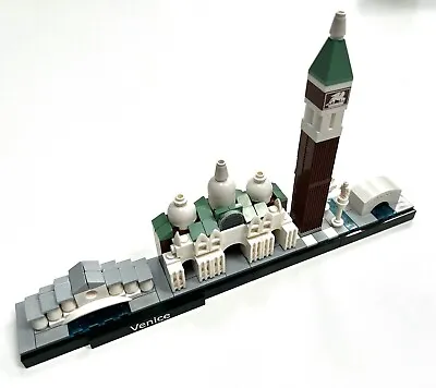 Buy LEGO Architecture: Venice (21026) New Parts Inc Printed Nameplate & Block - RARE • 82.95£