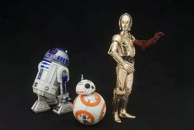 Buy Star Wars - R2D2 & C3PO & BB-8 - ARTFX 1/10 Statue • 95.18£