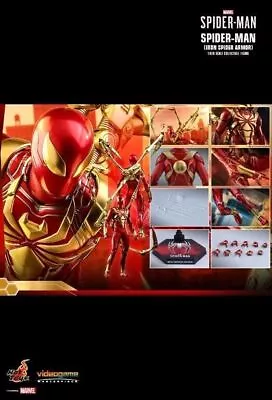 Buy Hot Toys Vgm038  Marvel's Spider-man Spider-man (iron Spider Armor) 1/6th Scale • 266.62£