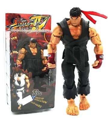 Buy New Capcom Street Fighter IV Black Ryu Action Figure Box Set • 27.48£