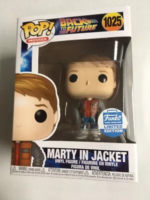 Buy Funko Pop BACK TO THE FUTURE Marty In Jacket Exclusive 1025 Vinyl Figure Vaulted • 25.19£