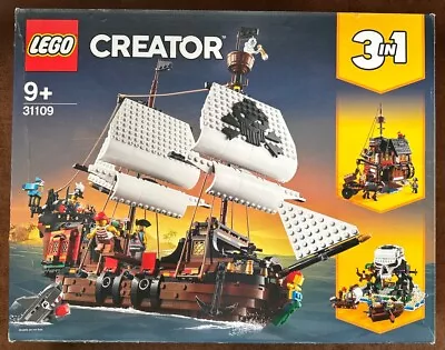 Buy Lego Creator Pirate Ship (31109), Complete With Box And Instructions • 79.99£