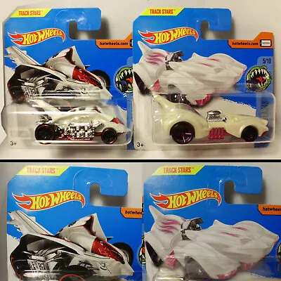 Buy 2x Hot Wheels Japan Monster Dinosaur Dinos Variant Japais Car White Rare H41 • 10.27£