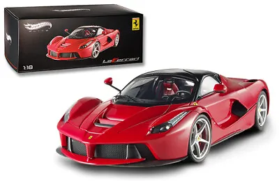 Buy Hot Wheels Elite Ferrari LaFerrari 2013 Red BCT79 1/18 Minor Paint Defect • 93.73£