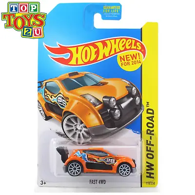 Buy Hot Wheels Off-Road Series - Fast 4WD 1:64 Scale Diecast Model Car • 14.95£
