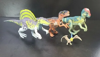 Buy Vintage 1997 Jurassic Park Dinosaur Bundle Joblot Hasbro UCS Amblin Velociraptor • 19.99£